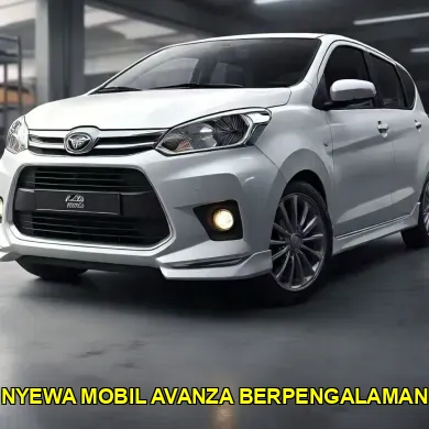 nyewa mobil avanza berpengalaman